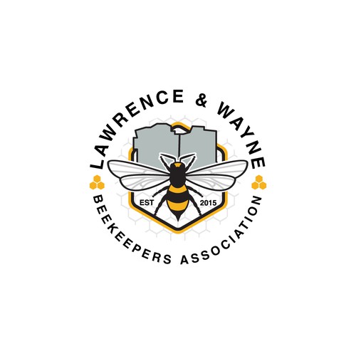 Beekeepers Association Logo Design by my paper(TAD)