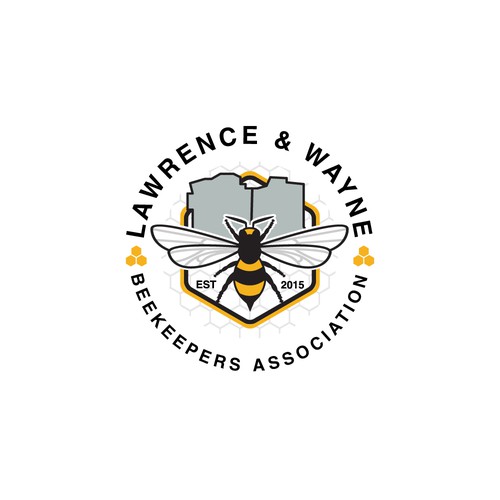 Beekeepers Association Logo Design by my paper(TAD)