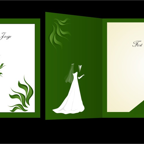 Wedding invitation card design needed for Yuyu & Jorge Design por doarnora