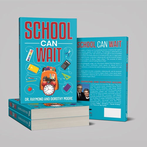 Book Cover Design: "School Can Wait" Design by √Pro Designer»