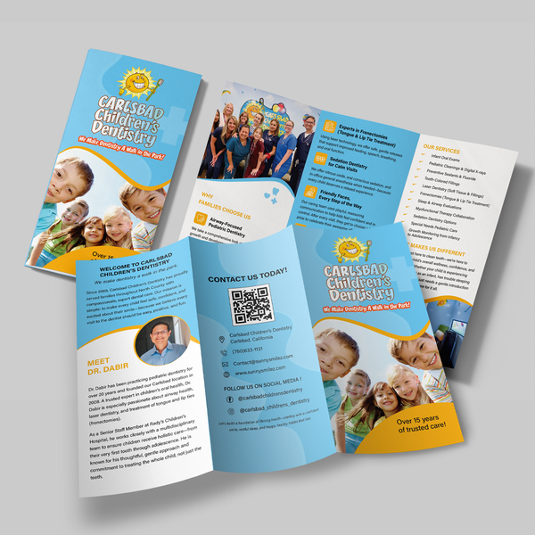 Children's Dentistry brochure design