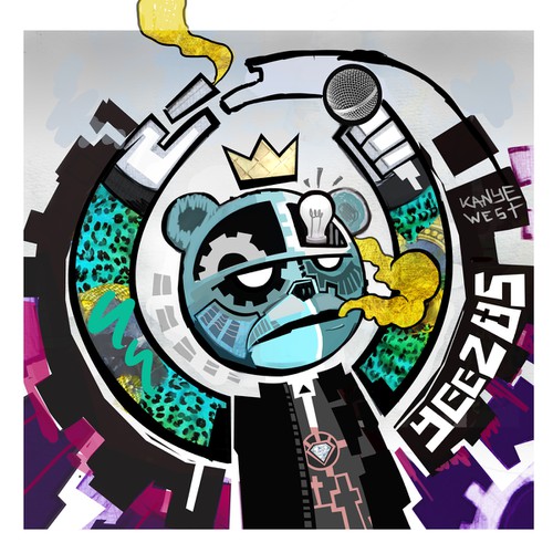 









99designs community contest: Design Kanye West’s new album
cover Design by Giroza