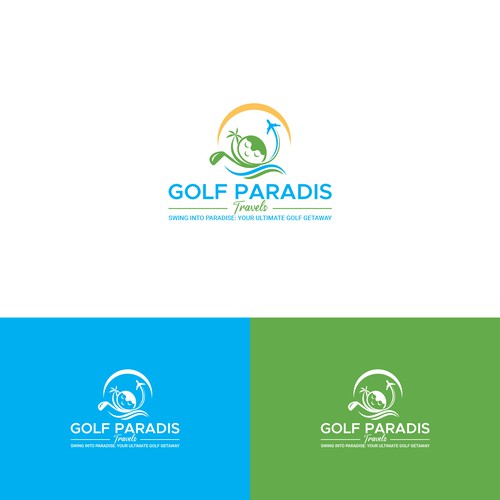 We need a logo that encourage trust and willingness to play GOLF in PARADISE Design by ekhodgm