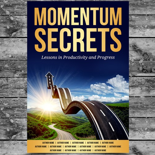 Create a cover for a book about Lessons in Productivity and Progress Design by Platinumedia