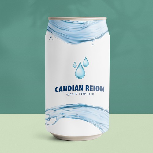 Logo design for a Canadian Canned Water Diseño de Marlo Leestein