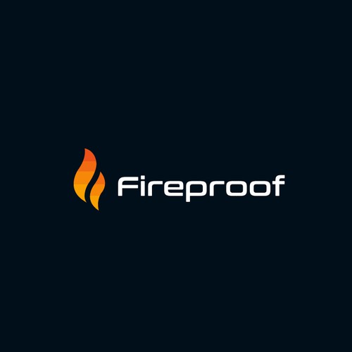 isometric fire logo Design by Ashik99d