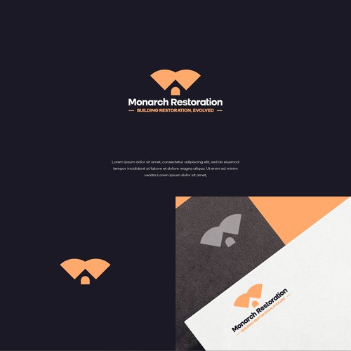 Design a modern clean logo package for a restoration company Design by Danny A