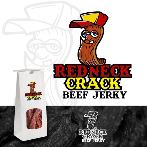 Redneck Crack Beef Jerky Design by onder