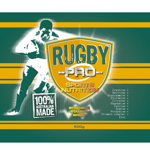 Create the next product packaging for Rugby-Pro Réalisé par ABCreate