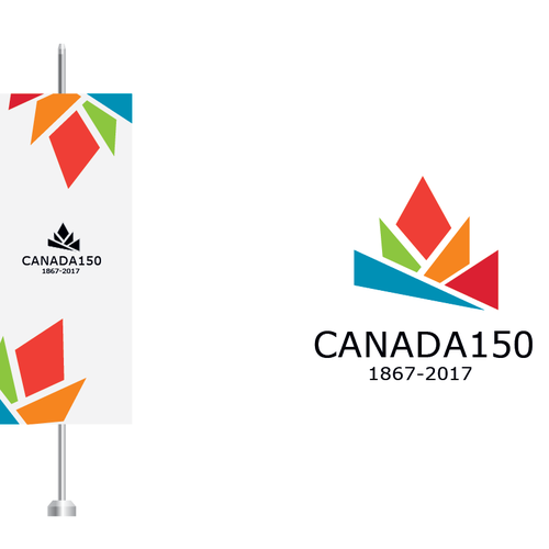 Community contest: Design Canada’s 150th birthday logo! Design by G.design.plus