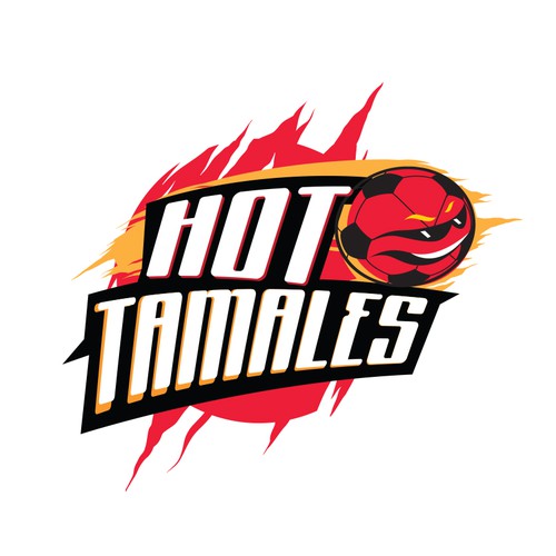 5-6 year olds need a soccer team logo! HOT TAMALES Design by DK1979