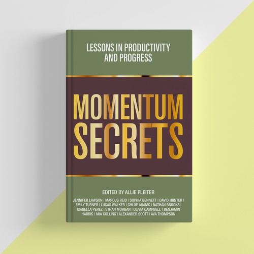 Create a cover for a book about Lessons in Productivity and Progress Design by ShahbazQamar