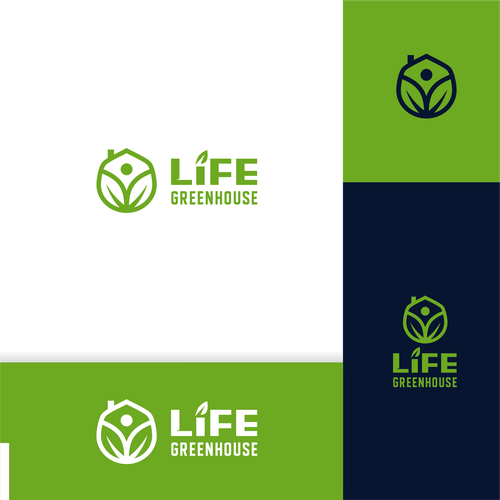 Greenhouse logo company Design by Elesense