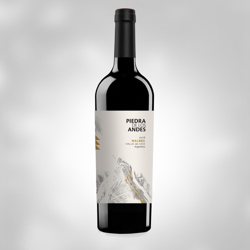 Malbec Wine Label for an Argentinian Winery Design by nestorson