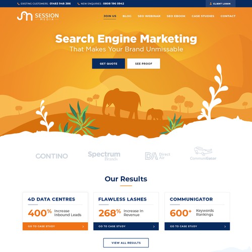 Proposition sur un concours de Design de page web, réalisée par Prismonline ⭐️⭐️