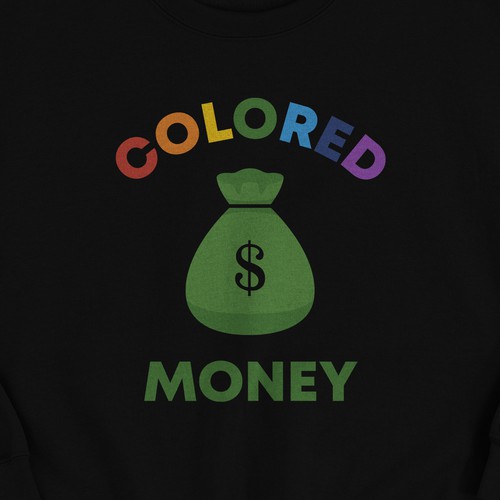 Colored Money Brand Contest Design by purple.lolly