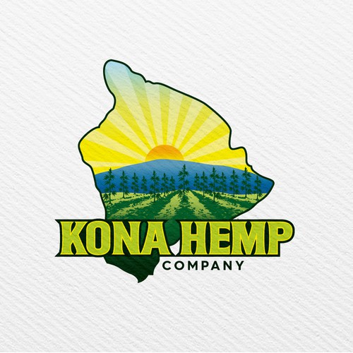 Kona hemp company logo contest Design by i - Graphics