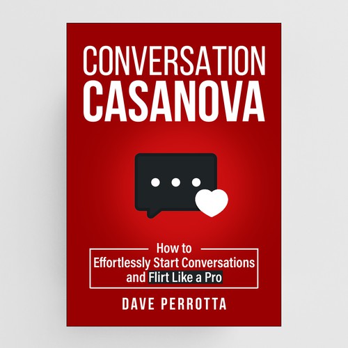 Powerful book cover for a top dating advice book for men Design by Aziel Design