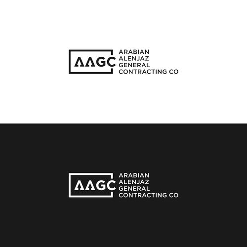“Modern Industrial Logo for AAGC – Construction & Contracting Company” Design by WellYa