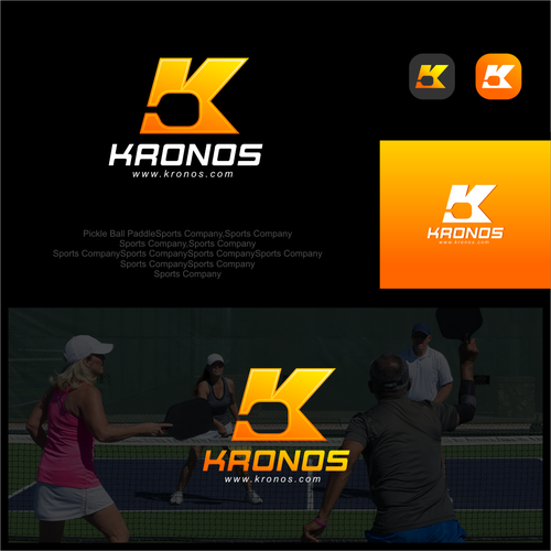 Strong & Sleek Logo for a Sport Tech Company ( Pickleball ) Design by Web Hub Solution