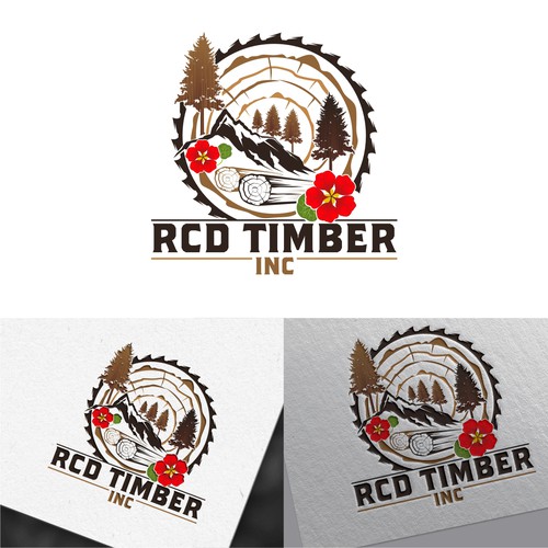 Design a Pacific NW logo for a family oriented logging company Design by Paradise Dream