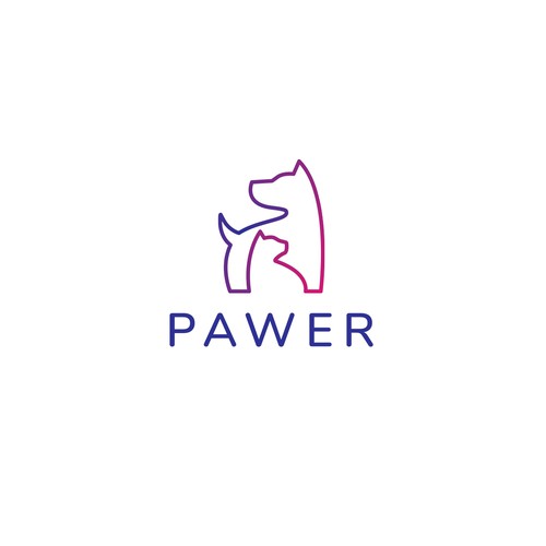 Help us to launch the visual identity of Pawer, the first wellness platform for pets :) Design by purpleri