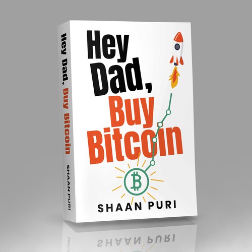 Bitcoin Book Cover Contest! Design by mshubes