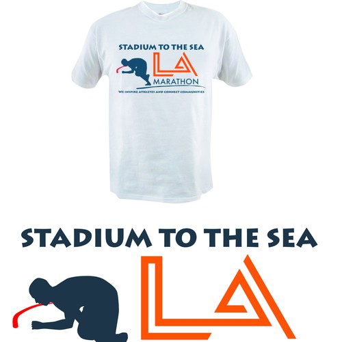 LA Marathon Design Competition Design by appleART™