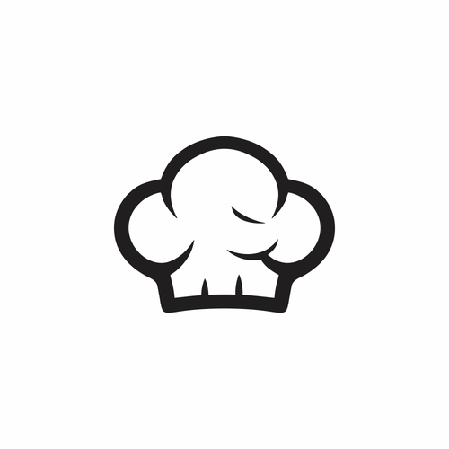 "CHEF": Food & Cooking Social Media Logo Design by nm.dg