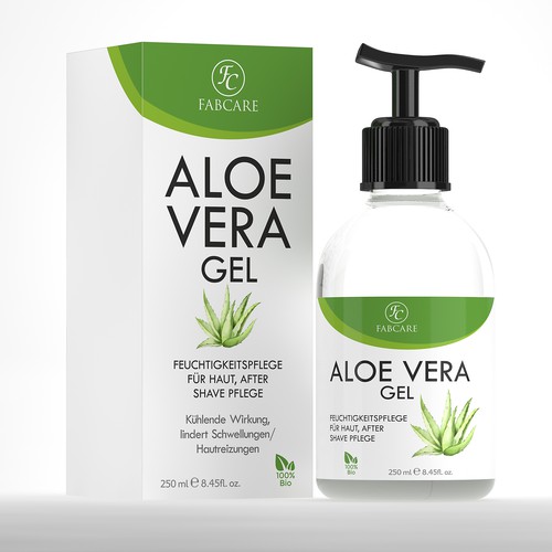 Label Design for Aloe Vera Lotion Design by P.D.S.