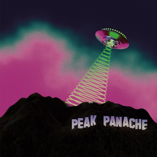 Cover Artwork for an Album about Aliens Design by Dany Dada