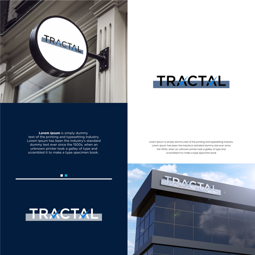 Tractal Logo and Branding Design by -Layla-