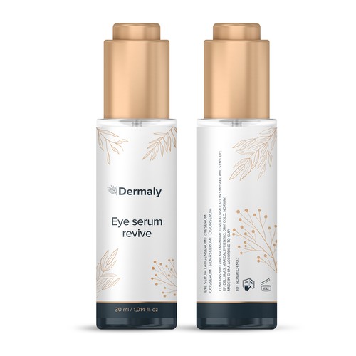 Eye serum bottle design Design by rembrandtjurin