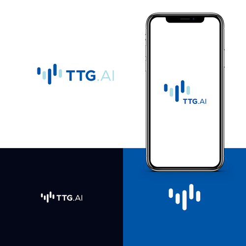 AI Financial Technology Logo Design by Design Nation Inc