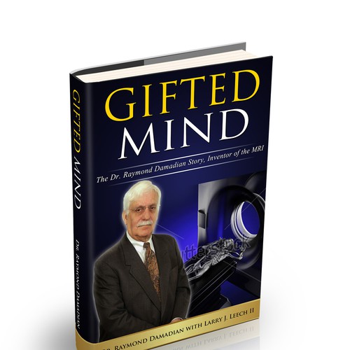 Autobiography book cover for the inventor of the MRI Design by Alex_82