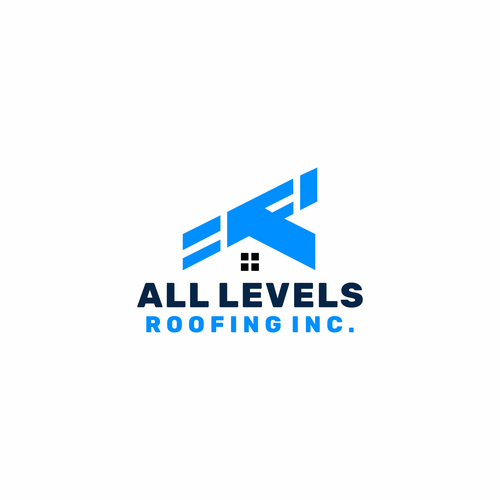 ROOFING LOGO DESIGN Design by SimpleSmple™