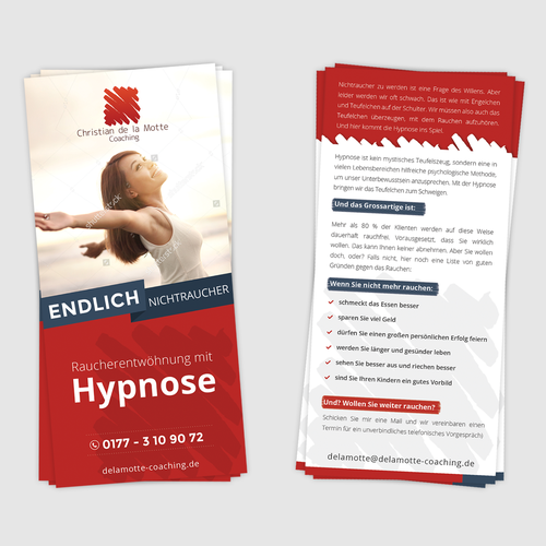 Proposta di design per un contest della categoria Cartolina, volantino o stampa realizzata da Stasa S.