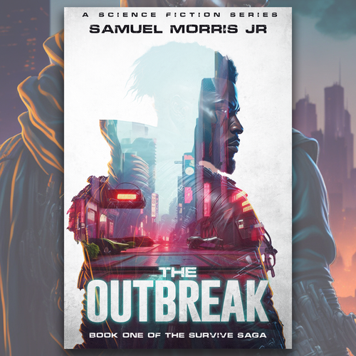 Sci-fi book cover with horror elements needed. Design by 【E-Django】