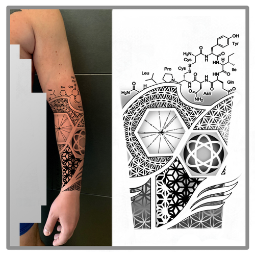 Make a geometric or nerdy forearm tattoo | Tattoo contest | 99designs