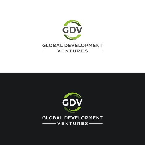 GDV Design Logo. Design réalisé par GraphicAjwa