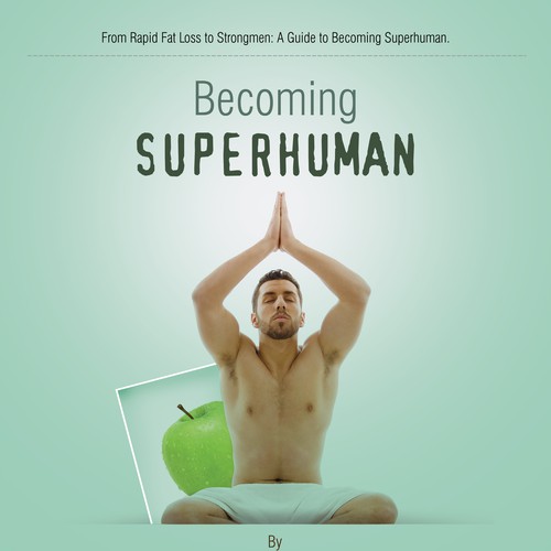 "Becoming Superhuman" Book Cover Ontwerp door Ananya Roy