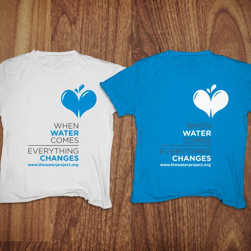 T-shirt design for The Water Project Design von Fernandommu