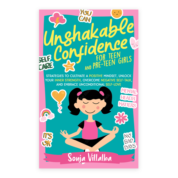 Design by Ky.W. titled "Unshakable Confidence Book Cover"