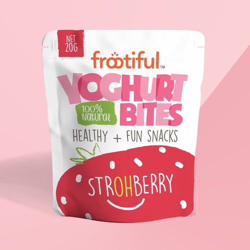 DESIGN PACKAGING FOR CHILDREN SNACK  - FUN, STAND OUT, MODERN Design by intanamir