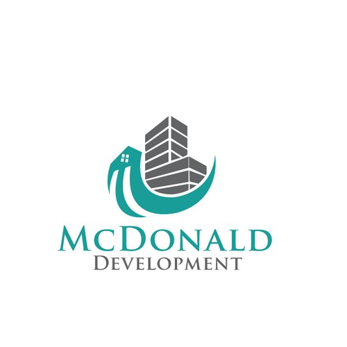 Innovative Commercial Real Estate Development Logo Design ...