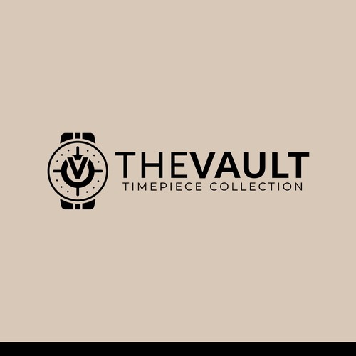 The Vault | Timepiece Collection Logo Contest Design by Bad Flow