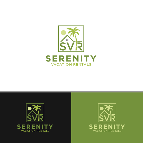 New Vacation home rentals logo for our Airbnb! Design by brkdsgn_918