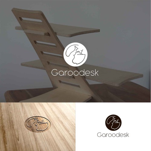 Create logo for a convinient standup working desk Design by Z Creatives