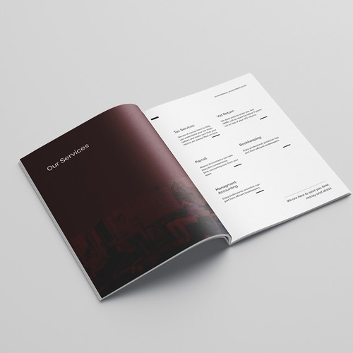 Brochure contest entry by IrinaN