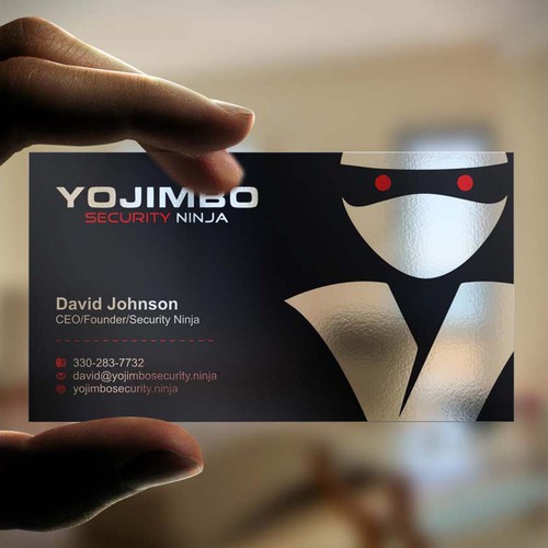 bad ass business card Business card contest